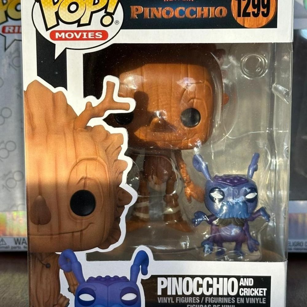 Funko POP! Movies - Netflix Pinocchio Vinyl Figure - PINOCCHIO and Cricket #1299